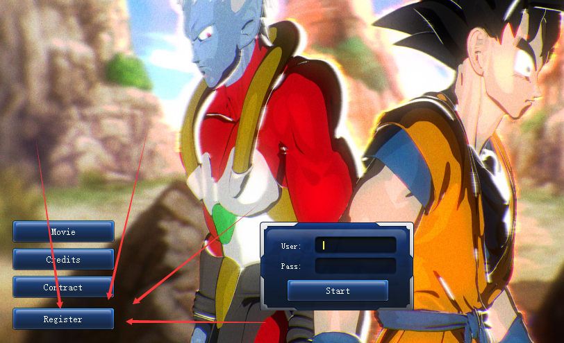 Change Password_Dragon Ball Online Crisis